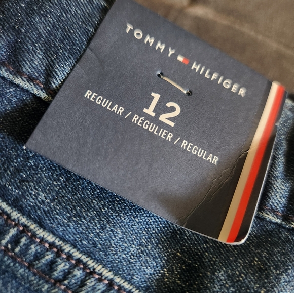 Tommy Hilfiger Kids Blue Denim Shorts - Picture 6 of 6